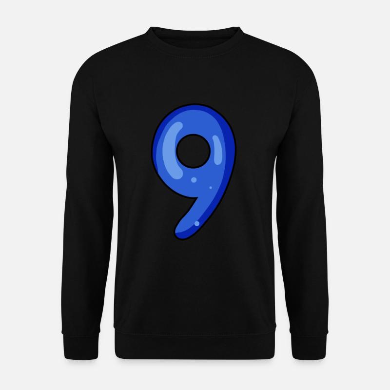 9 - Unisex Pullover - Schwarz