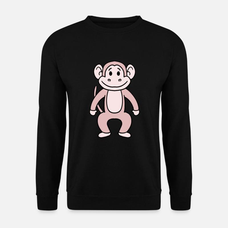 monkey - Unisex Sweatshirt - black