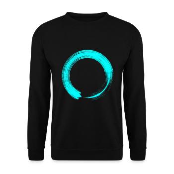 Cercle - Sweat-shirt Unisexe - noir - Devant - Alina (178cm) & Michal (187cm)