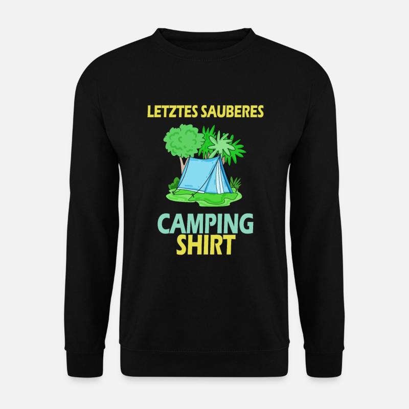 Pfadfinder Camping Pfadfinder Geschenk - Unisex Pullover - Schwarz