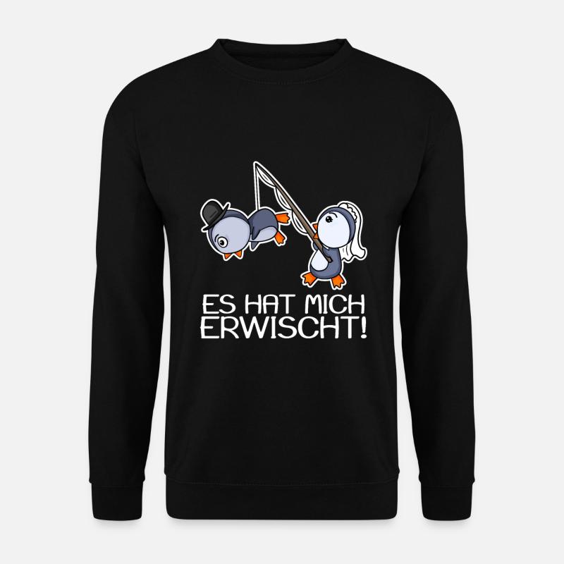 Es Hat Mich Erwischt! Junggesellenabschied - Unisex Pullover - Schwarz