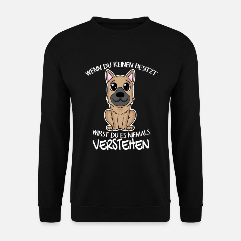 Deutscher Schäferhund - Unisex Pullover - Schwarz