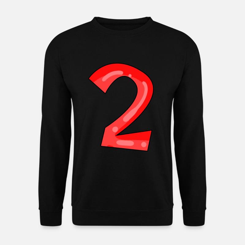 2 - Unisex Pullover - Schwarz