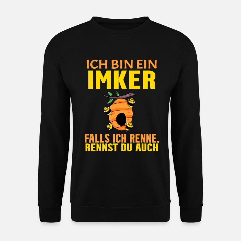 Imker Honig Imkerei - Unisex Pullover - Schwarz