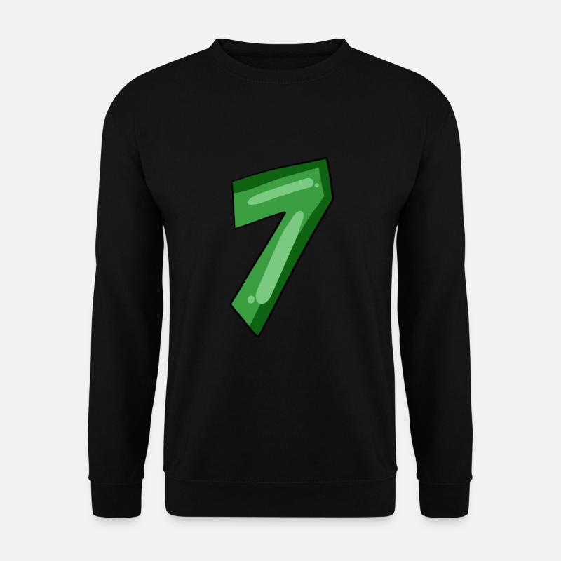 7 - Unisex Pullover - Schwarz