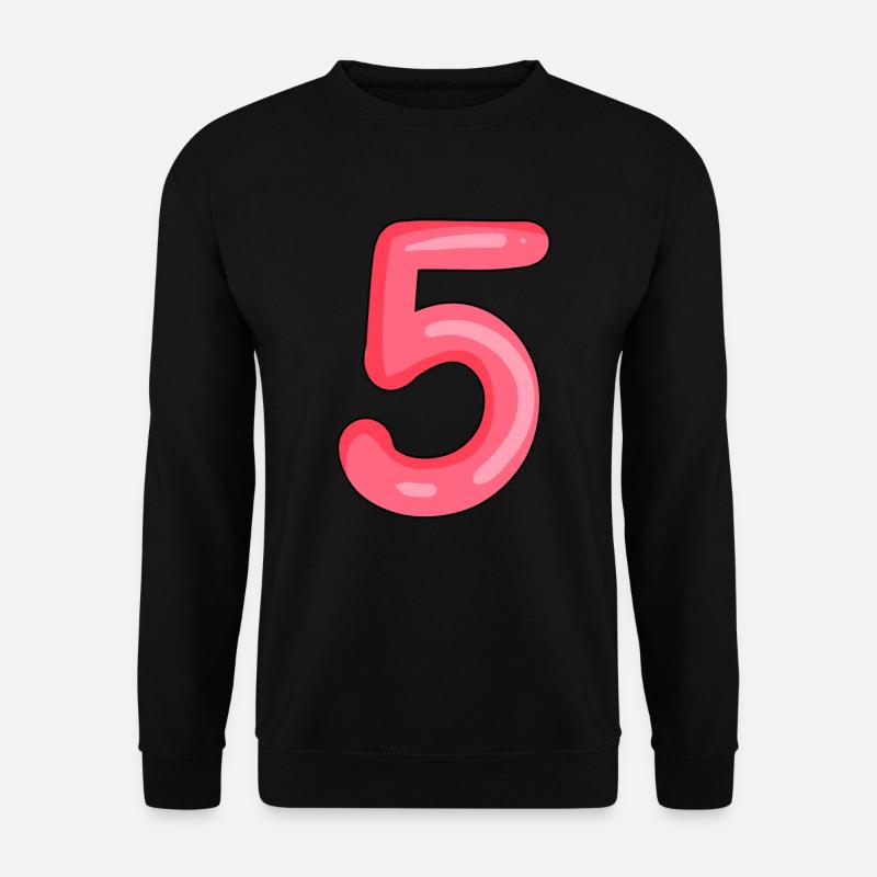 5 - Unisex Sweatshirt - black
