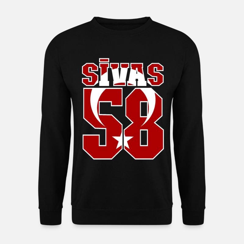 Sivas 51 Türkei - Unisex Pullover - Schwarz