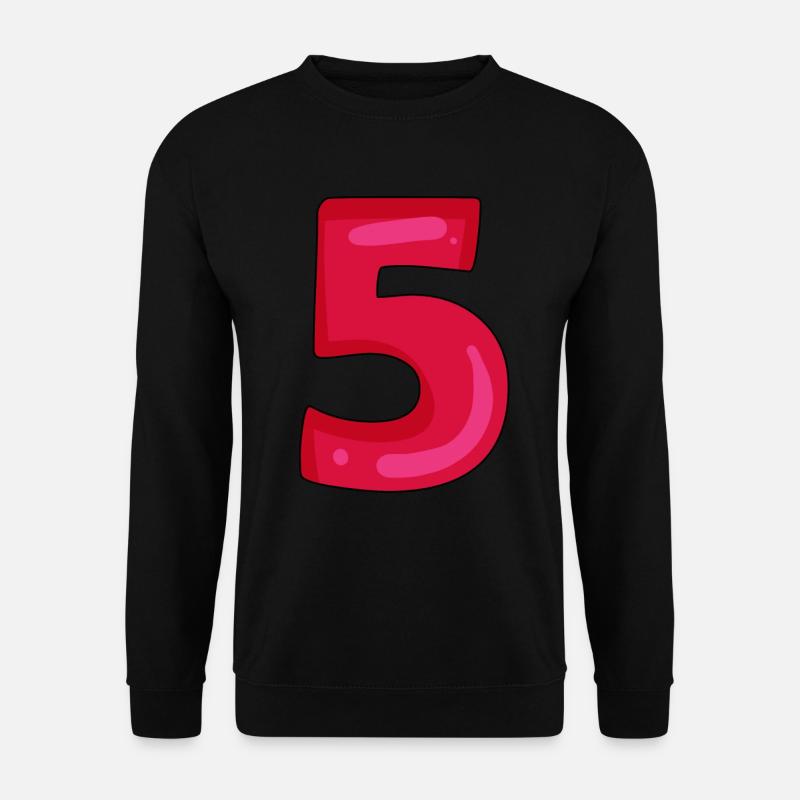 5 - Unisex Pullover - Schwarz