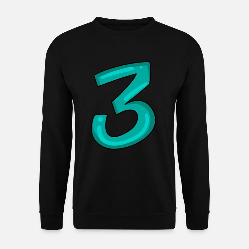 3 - Unisex Sweatshirt - black