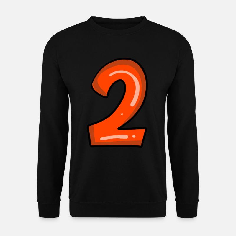 2 red - Unisex Sweatshirt - black