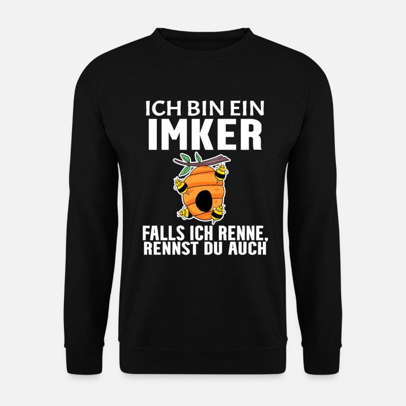 Bienen Imker Biene - Unisex Pullover - Schwarz
