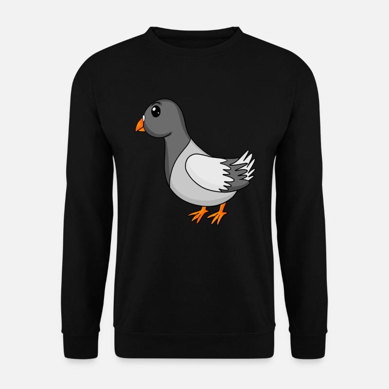 Taube - Unisex Pullover - Schwarz