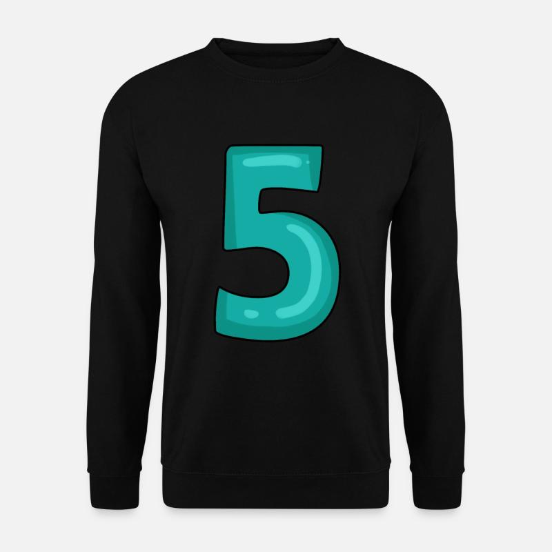 5 - Unisex Pullover - Schwarz