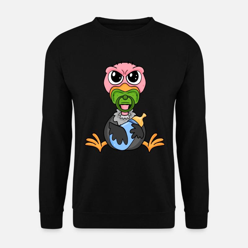 Baby Geier - Unisex Pullover - Schwarz