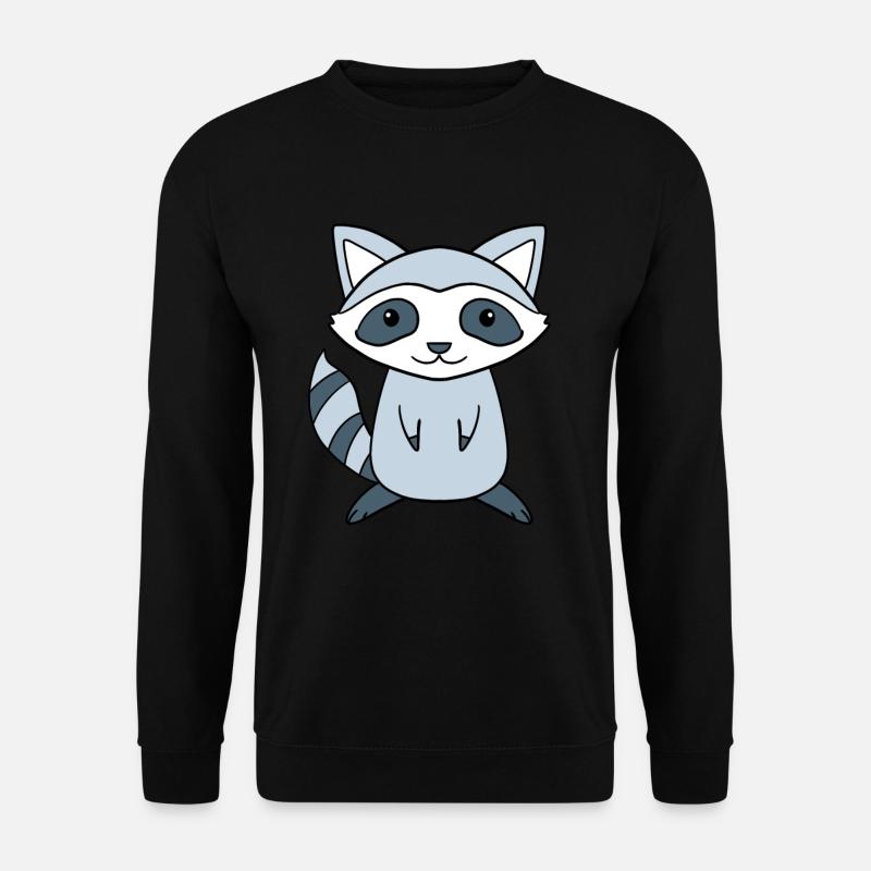 Waschbär - Unisex Pullover - Schwarz