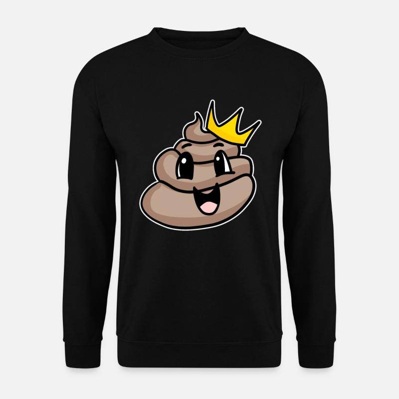 Kacke König - Unisex Pullover - Schwarz