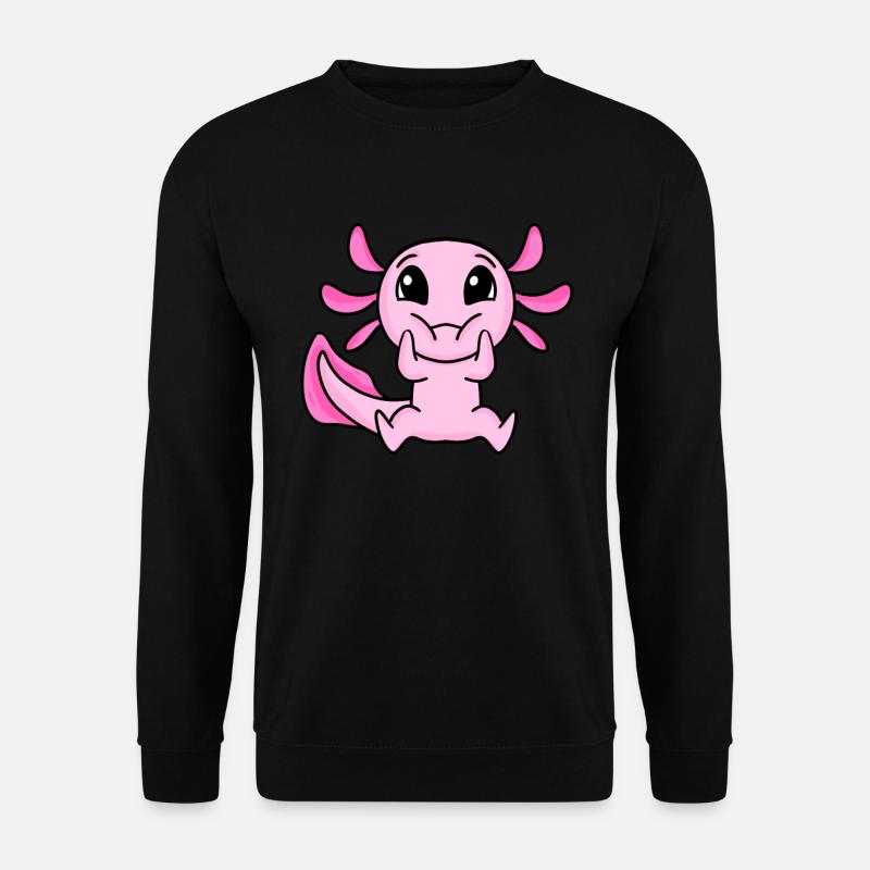 Axolotl - Unisex Pullover - Schwarz