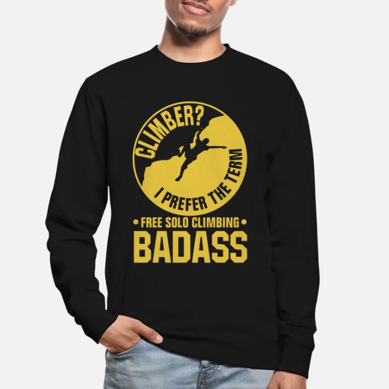 Free Solo klettern Unisex Pullover