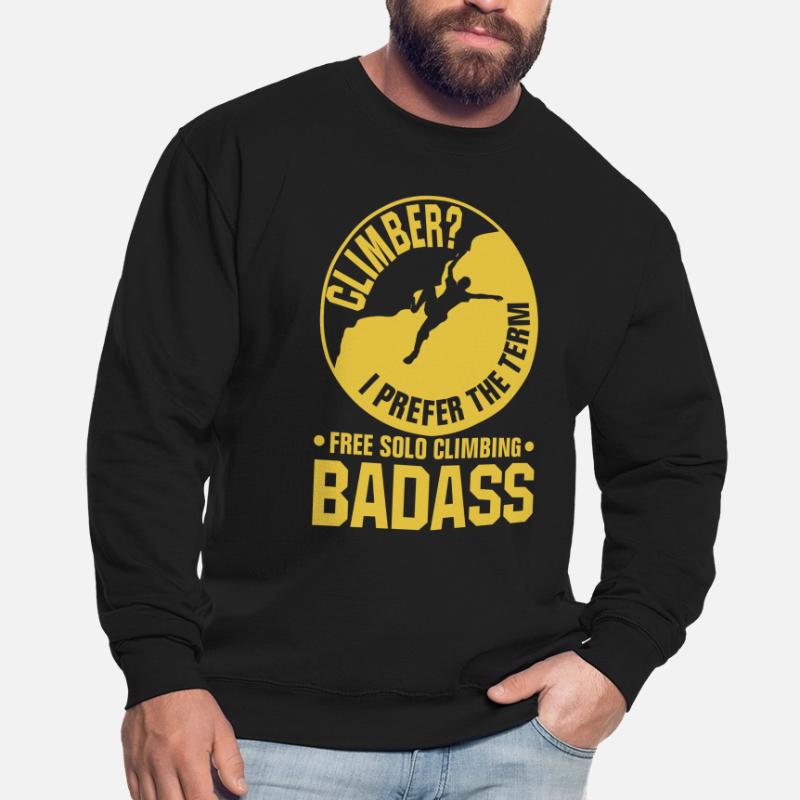 Free Solo klettern Unisex Pullover