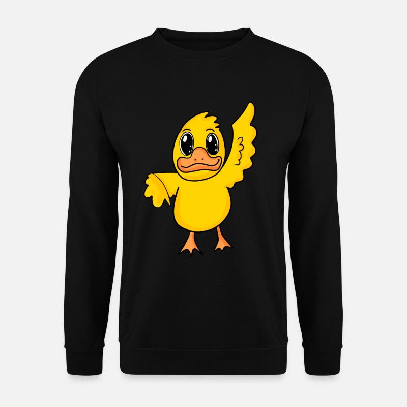 Ente - Unisex Pullover - Schwarz