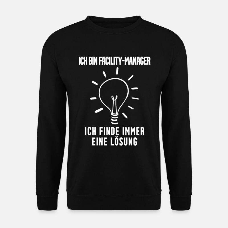 Facility Manager - Unisex Pullover - Schwarz