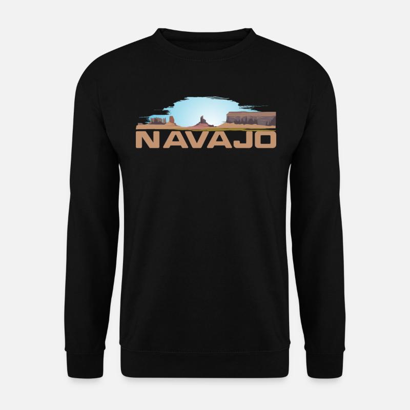Navajo - Unisex Pullover - Schwarz