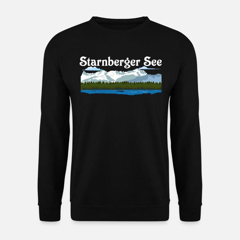 Starnberger See - Unisex Pullover - Schwarz