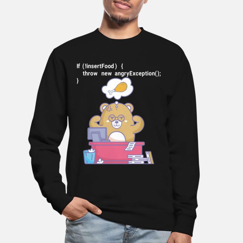 Programmation affamée Sweat-shirt Unisexe