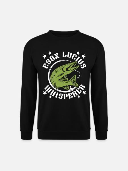 Pike fishing - Unisex Sweatshirt - black