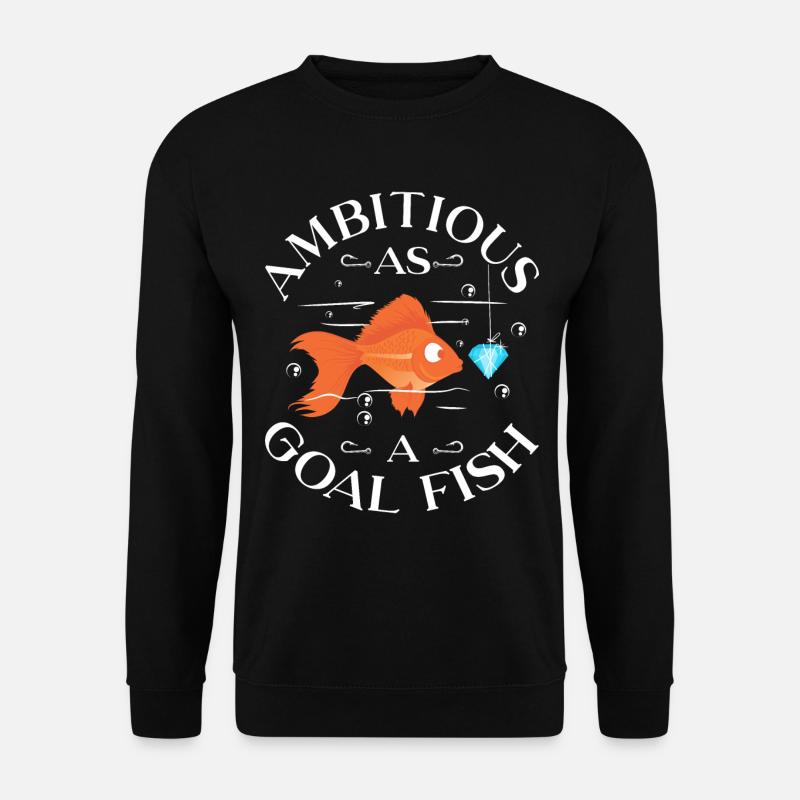 Goal fisch - Unisex Pullover - Schwarz