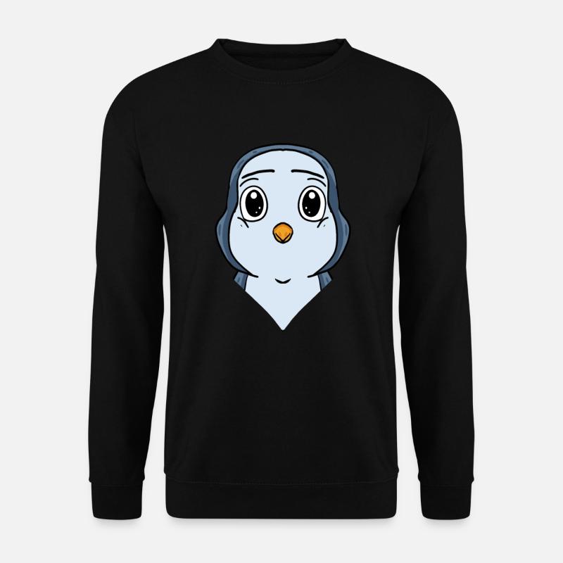 Penguin - Unisex Sweatshirt - black