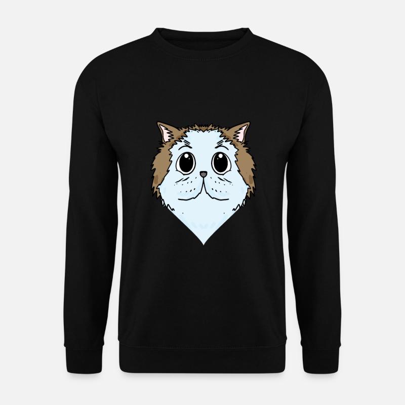 Chat persan Chat Race Chat - Sweat-shirt Unisexe - noir
