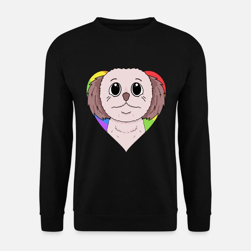 Shih Tzu Hund - Unisex Pullover - Schwarz
