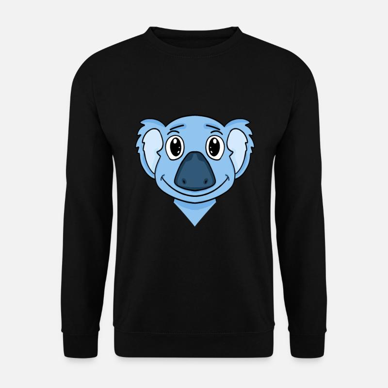 Koala - Unisex Pullover - Schwarz