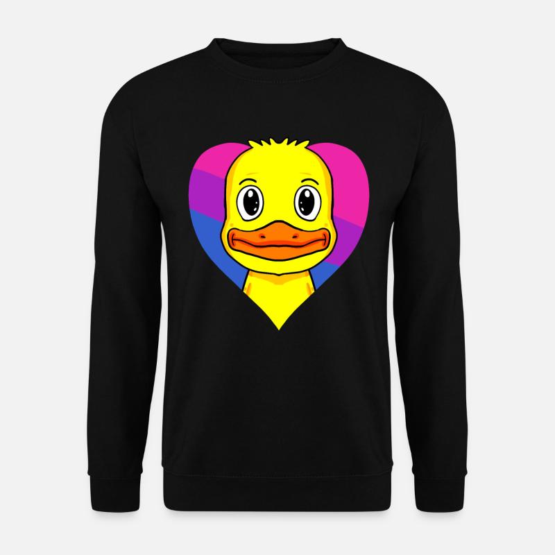 Bisexual Duck Gift - Unisex Sweatshirt - black