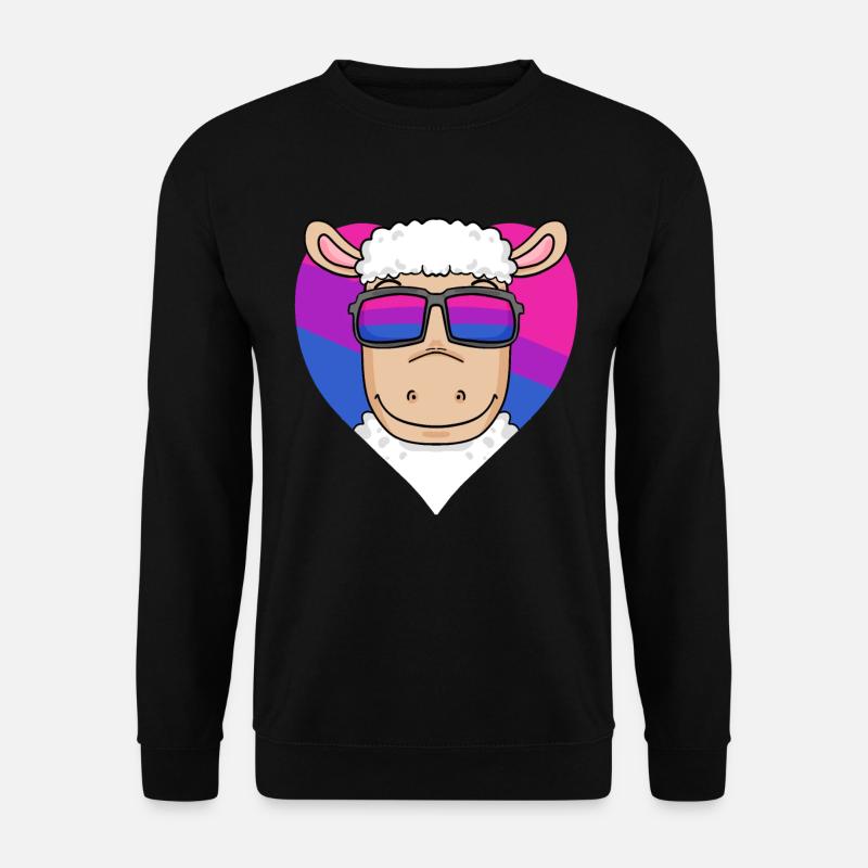Bisexuell Schaf Geschenk - Unisex Pullover - Schwarz