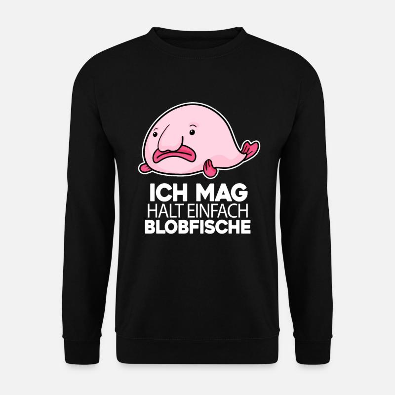 Blobfisch - Unisex Pullover - Schwarz