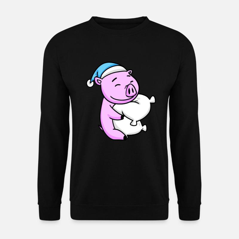 Schwein - Unisex Pullover - Schwarz
