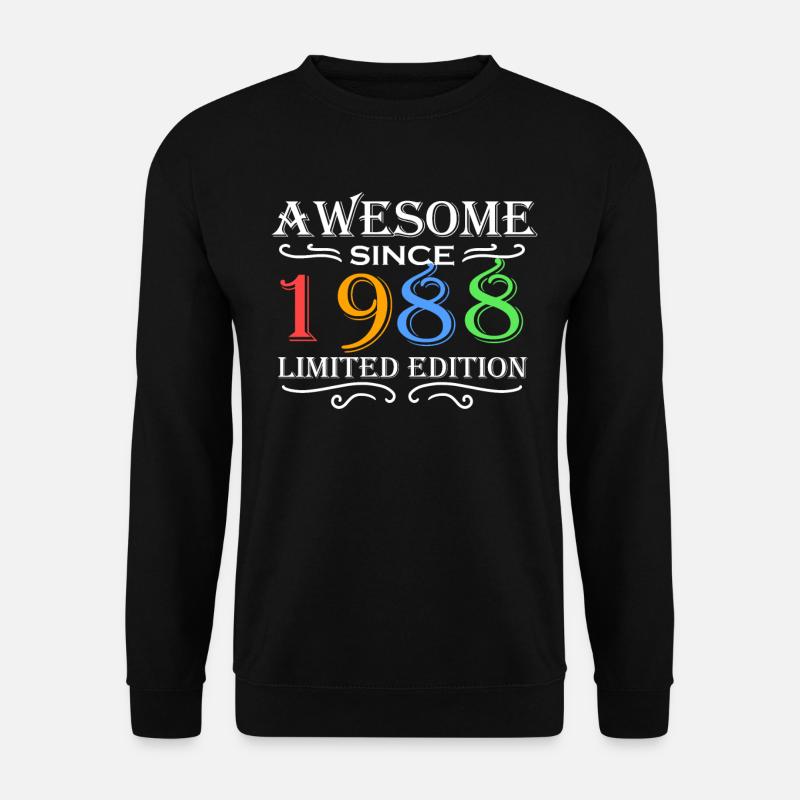 1988 - Born 1988 - Unisex Sweatshirt - black