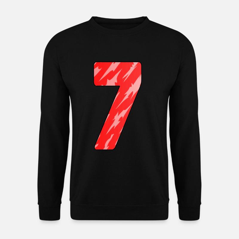 7 - Unisex Sweatshirt - black