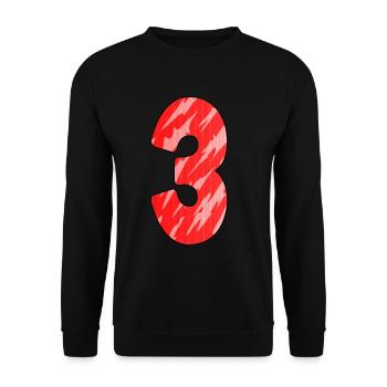 3 - Sweat-shirt Unisexe - noir - Devant - Alina (178cm) & Michal (187cm)