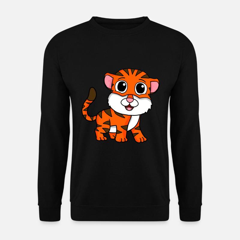 Tiger - Unisex Pullover - Schwarz
