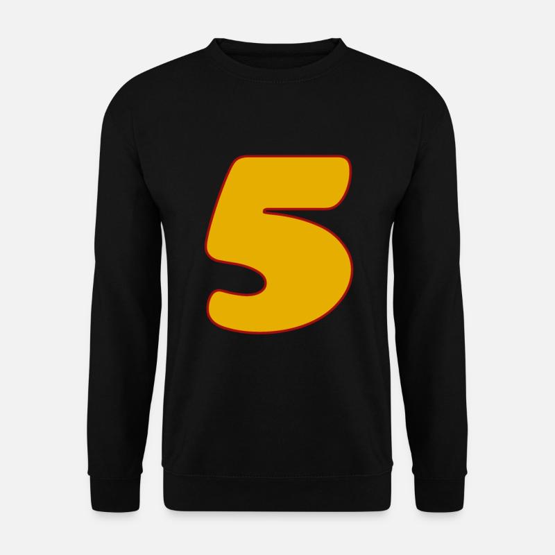 5 - Unisex Pullover - Schwarz