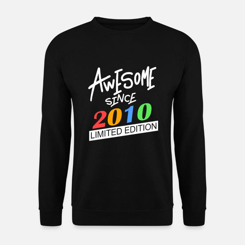 2010 - Born 2010 - Unisex Sweatshirt - black