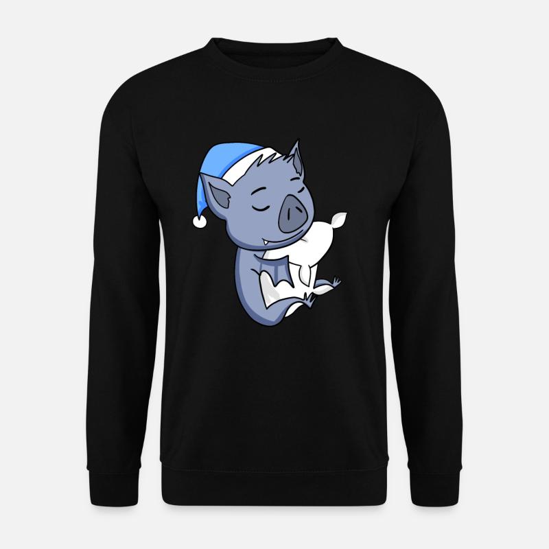 Fledermaus - Unisex Pullover - Schwarz