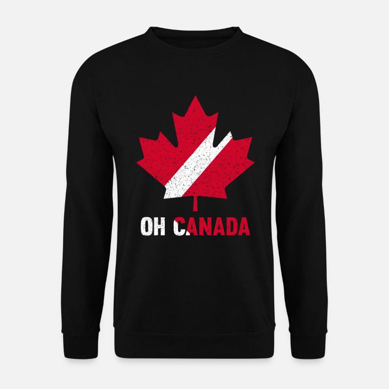 Oh Canada - Unisex Sweatshirt - black