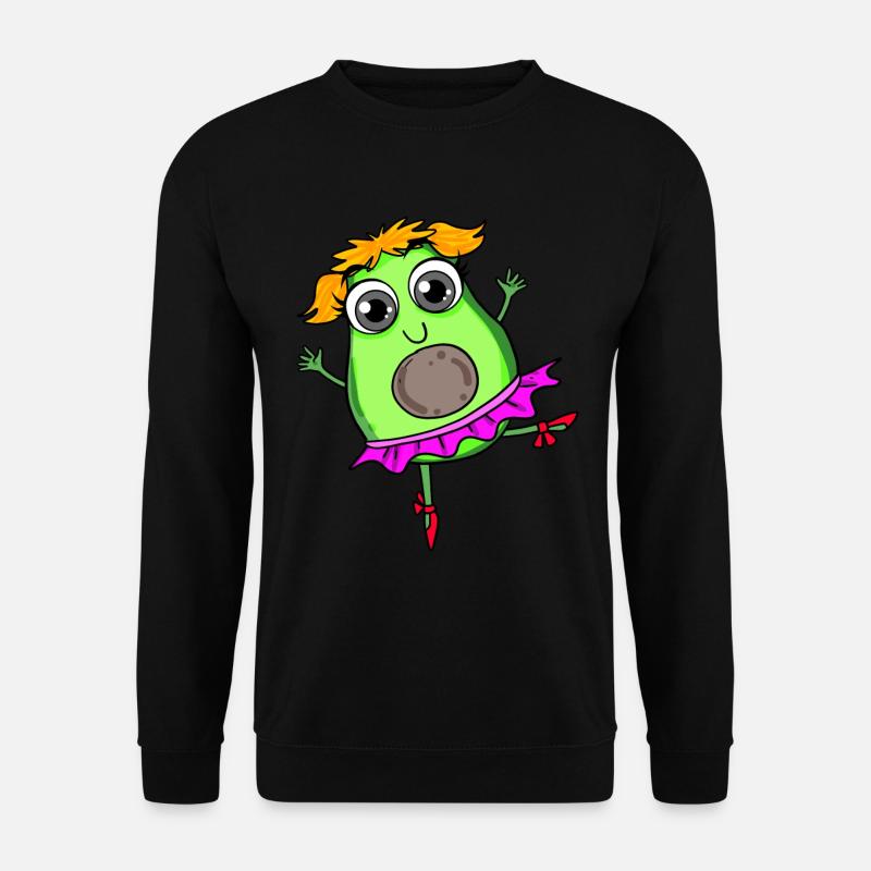 Avocado Dance Dancing - Unisex Sweatshirt - black