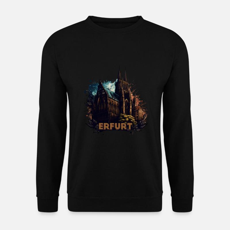 Erfurt - Unisex Pullover - Schwarz