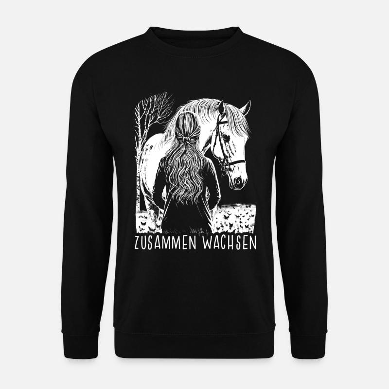 Zusammen Wachsen - Unisex Pullover - Schwarz