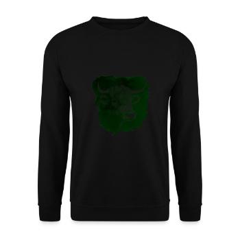 Highland Cattle Highland Cattle Highland Cattle Cow - Sweat-shirt Unisexe - noir - Devant - Alina (178cm) & Michal (187cm)